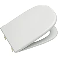 Roca A801327004 Asiento y Tapa- Coleccion Dama Retro- Color Blanco